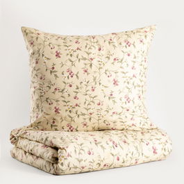 Lenjerie de pat King Size, Karina, Homla, 3 piese, 200x220 cm, bumbac, multicolor