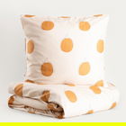 Lenjerie de pat King Size, Pumpkin, Homla, 3 piese, 200x220 cm, microfibra din poliester, multicolor