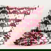 Lenjerie de pat dubla Cherry Chic, Homla, 3 piese, 160x200 cm, poliester, multicolor