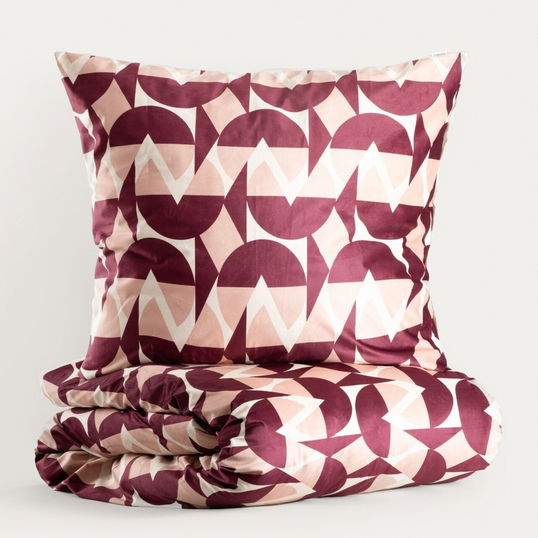 Lenjerie de pat pentru o persoana Cherry Chic, Homla, 2 piese, 140x200 cm, poliester, multicolor