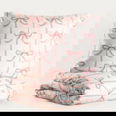 Lenjerie de pat King Size, Vivienne, Homla, 3 piese, 200x220 cm, microfibra din poliester, alb/roz