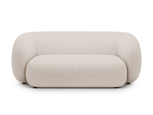 Canapea modulara 2 locuri, Kate, Micadoni, 183x99x76 cm, tesatura boucle, bej