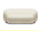 Canapea modulara 2 locuri, Kate, Micadoni, 183x99x76 cm, tesatura structurata, bej deschis