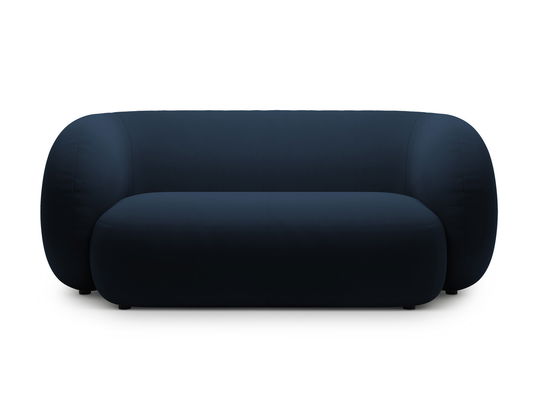 Canapea modulara 2 locuri, Kate, Micadoni, 183x99x76 cm, catifea, albastru regal