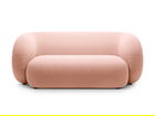 Canapea modulara 2 locuri, Kate, Micadoni, 183x99x76 cm, catifea, roz