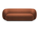 Canapea modulara 3 locuri, Kate, Micadoni, 213x99x76 cm, tesatura boucle, teracota