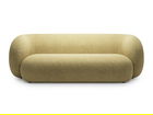 Canapea modulara 3 locuri, Kate, Micadoni, 213x99x76 cm, tesatura structurata, galben melanj