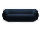 Canapea modulara 3 locuri, Kate, Micadoni, 213x99x76 cm, catifea, albastru regal
