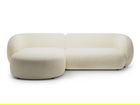 Coltar stanga 3 locuri, Kate, Micadoni, 285x176x76 cm, tesatura structurata, bej deschis