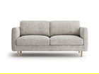 Canapea 2 locuri, Eden, Micadoni, 146x92x90 cm, tesatura structurata, bej melange