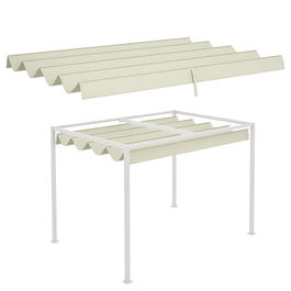 Outsunny Acoperiș de schimb pentru pergolă, material de înlocuire, protecție solară Anti-UV 30+ pentru pergolă de 3 x 2 m | Aosom Romania