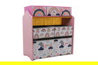 Dulap pentru depozitare jucarii Super girl, U-grow, 63x30x60 cm, MDF, multicolor