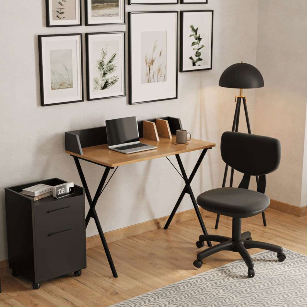 Dulap multifunctional, Adore, Gks-920-Ee-1, Negru