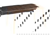 Masa de sufragerie extensibila, Beckley, Amalfi Motif, 131.5x79.5x76.5 cm, Maro