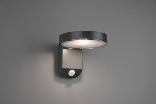 Aplica de perete pentru exterior Posadas, RL, 15x18.3x12 cm, 4.5W, 1x SMD, plastic, antracit
