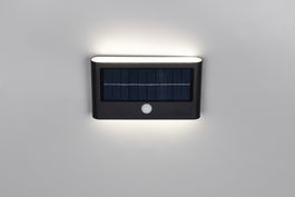 Aplica de perete pentru exterior Ramos, RL, 18x3.5x10 cm, 8W, 1x SMD, plastic, negru mat