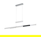 Lustra Trajan, TRIO, 150.5x6x150 cm, 45W, 1x SMD, metal, argintiu lucios