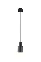 Lustra Agudo, TRIO, 12x150 cm, 10W, 1x E27, metal, negru mat