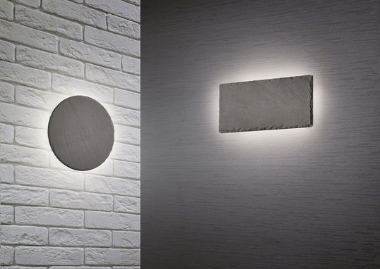 Aplica de perete Raven, TRIO, 3.6x20 cm, 9W, 1x SMD, ardezie, negru