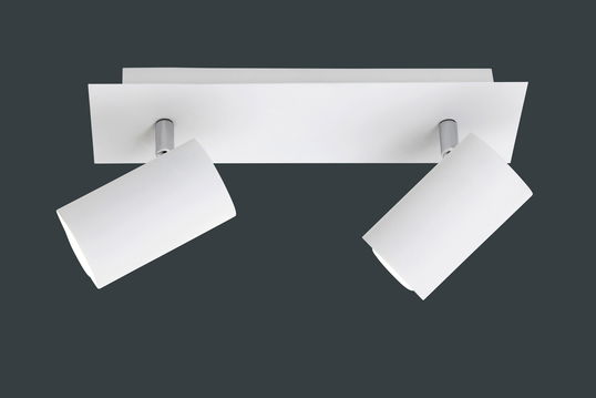 Plafoniera Marley, TRIO, 30x9x15 cm, 35W, 2x GU10, metal, alb