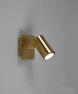 Aplica de perete Marley, TRIO, 12x12x15 cm, 25W, 1x GU10, metal, bronz antic