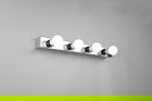 Aplica de perete Theatro, TRIO, 55x8.5x6 cm, 10W, 4x E27, metal, argintiu