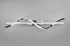 Plafoniera Isabel, RL, 100x18x25.5 cm, 26W, 1x SMD, metal, argintiu