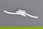 Plafoniera Route, RL, 56x9x7 cm, 5W, 2x SMD, metal, alb mat