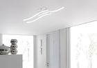 Plafoniera Route, RL, 56x12x7 cm, 5W, 3x SMD, metal, alb mat