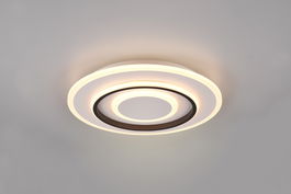 Plafoniera Jora, RL, 40x6 cm, 46W, 1x SMD, metal, alb mat