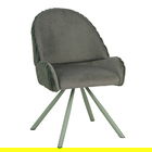 Set 2 scaune Stockholm -A, Mauro Ferretti, 58x53x85 cm, fier/poliester, verde