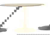 Masa dining Stockholm, Mauro Ferretti, 120x120x86 cm, MDF/fier, crem