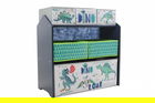 Dulap pentru depozitare jucarii Dino, U-grow, 63x30x60 cm, MDF, multicolor
