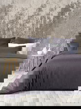 Lenjerie de pat dubla, Exclusive Line - Anthracite, Primacasa by Türkiz, Bumbac Satinat