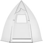Outsunny Mini Șopron pentru Plantare cu Uși Rulante pentru Grădină și Balcon Protecție iarna Alb 160 x 140 x 180 cm | Aosom Romania