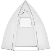 Outsunny Mini Șopron pentru Plantare cu Uși Rulante pentru Grădină și Balcon Protecție iarna Alb 160 x 140 x 180 cm | Aosom Romania