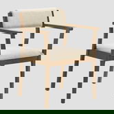 Set 2 scaune Pahkel, Homla, 62.5x56.5x84.5 cm, lemn/poliester/spuma, maro/bej