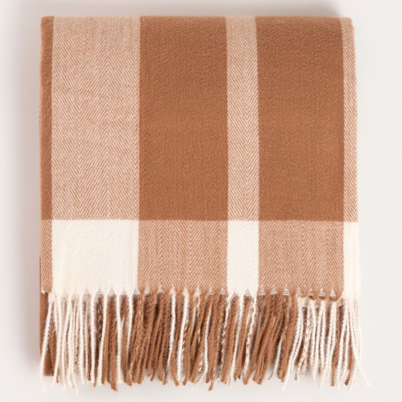 Patura Melrose, Homla, 150x200 cm, poliester, maro/bej