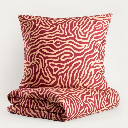 Lenjerie de pat dubla Hypnotic, Homla, 3 piese, 160x200 cm, microfibra din poliester, multicolor