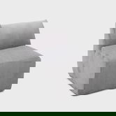 Fotoliu modular Svela, Homla, 80x59.5x62 cm, catifea din poliester, gri