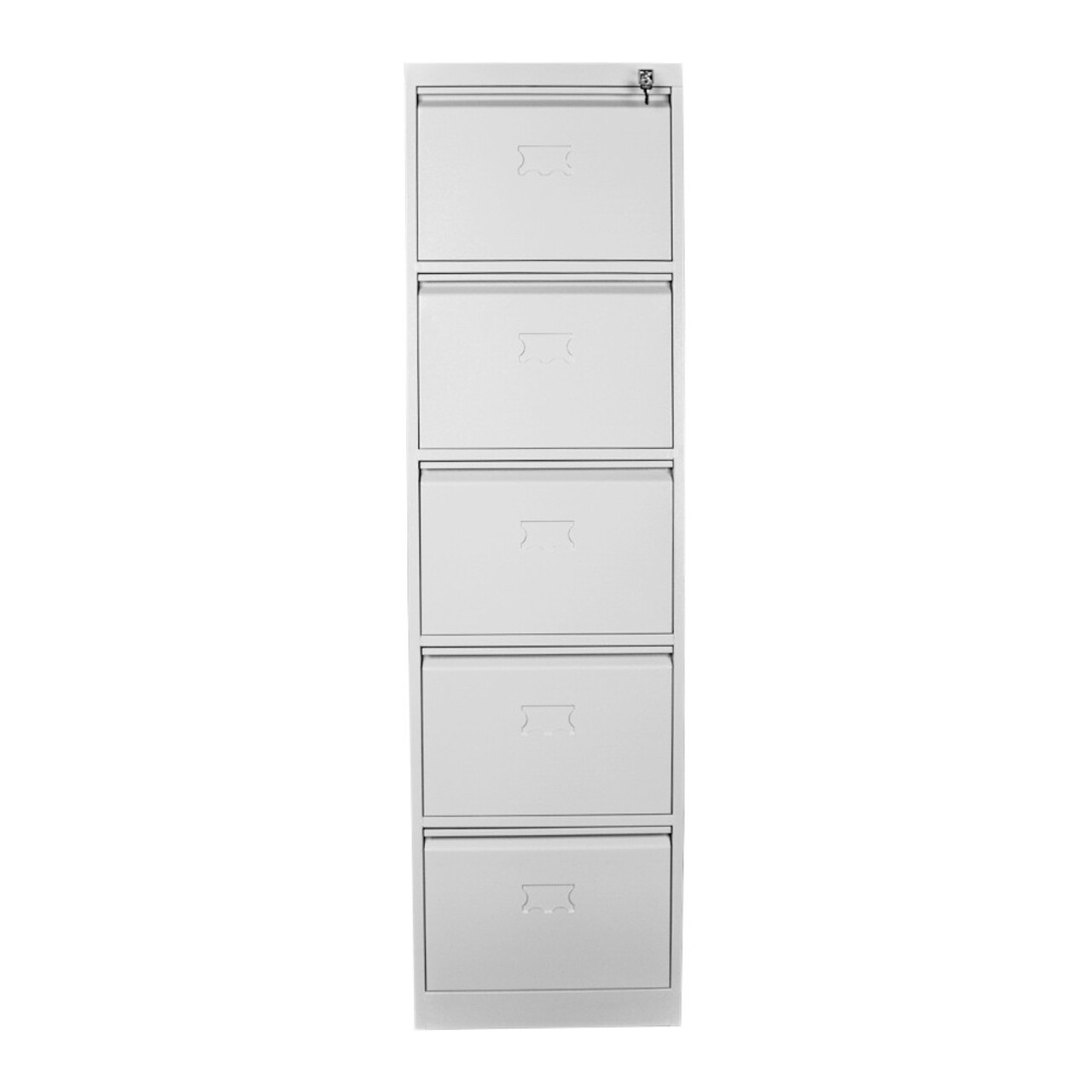 Dulap de depozitare cu incuietoare, Shelvoria, Js1023, 47x166x62 cm, Otel, Gri deschis