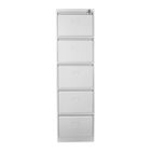 Dulap de depozitare cu incuietoare, Shelvoria, Js1023, 47x166x62 cm, Otel, Gri deschis