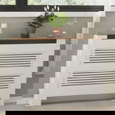 Dulap radiator, Puqa Design, Termora, 112x82x30 cm, PAL, Pin Atlantic / Alb