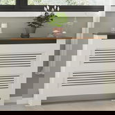 Dulap radiator, Puqa Design, Termora, 112x82x30 cm, PAL, Nuc/Alb