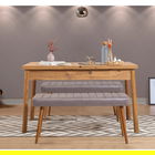 Set masa extensibila si 2 banci, Vella, Santiago 0701, PAL, Pin Atlantic / Gri