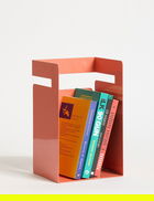 Suport de carte, Coatify, Cube, 18x19x15 cm, Metal, Roz somon