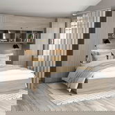 Oferta Dormitor AMBRO 4, Oak cu saltea inclusa