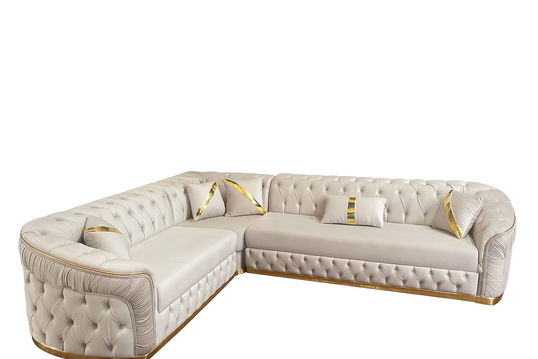 Colțar extensibil Royal Gold personalizabil pe culori