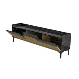 Set scaune de bar 4 piese, Beckley, Rubi, PAL, Crem/Negru