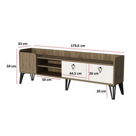 Set scaune de bar 4 piese, Beckley, Rubi, PAL, Gri/Negru